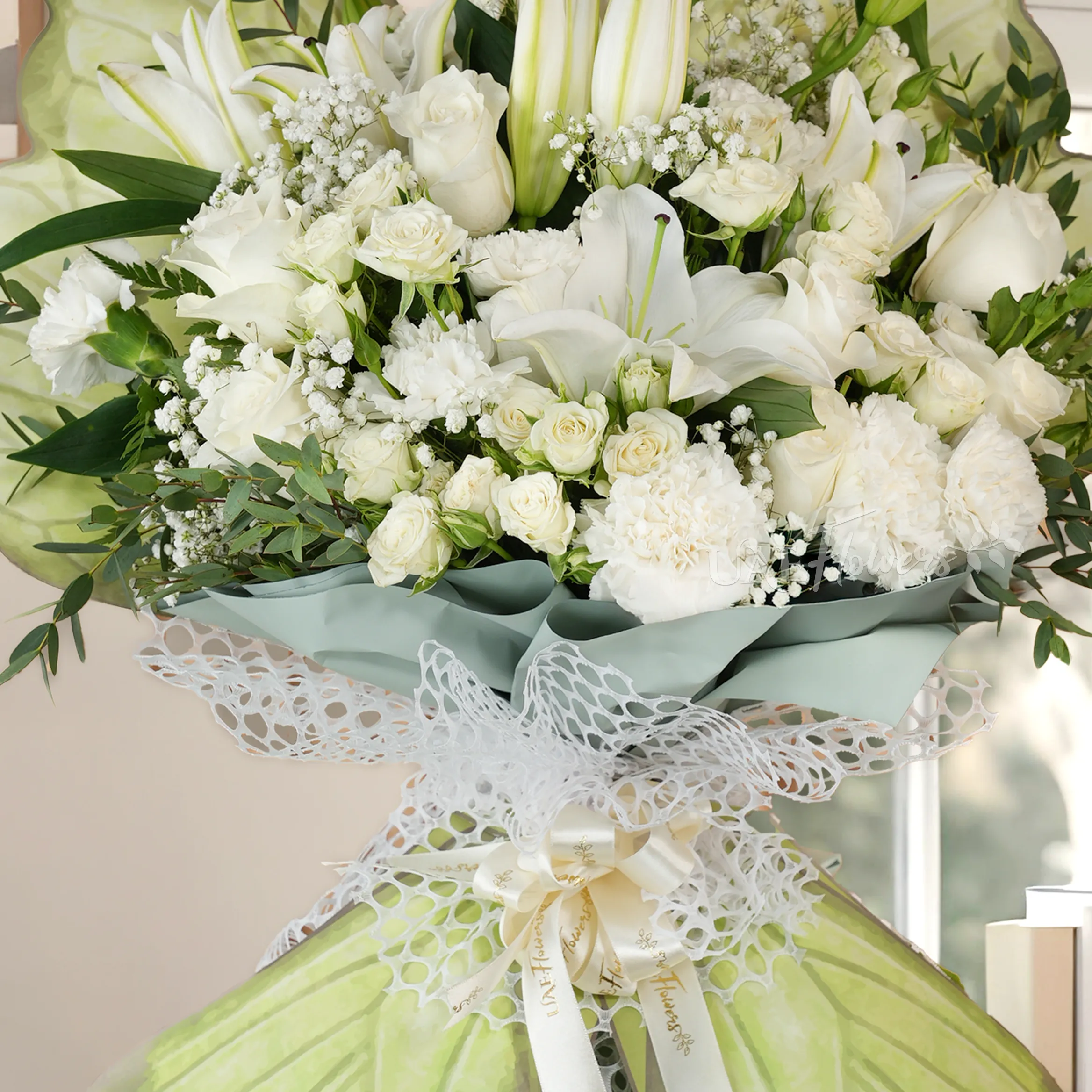 Butterfly shaped bouquet