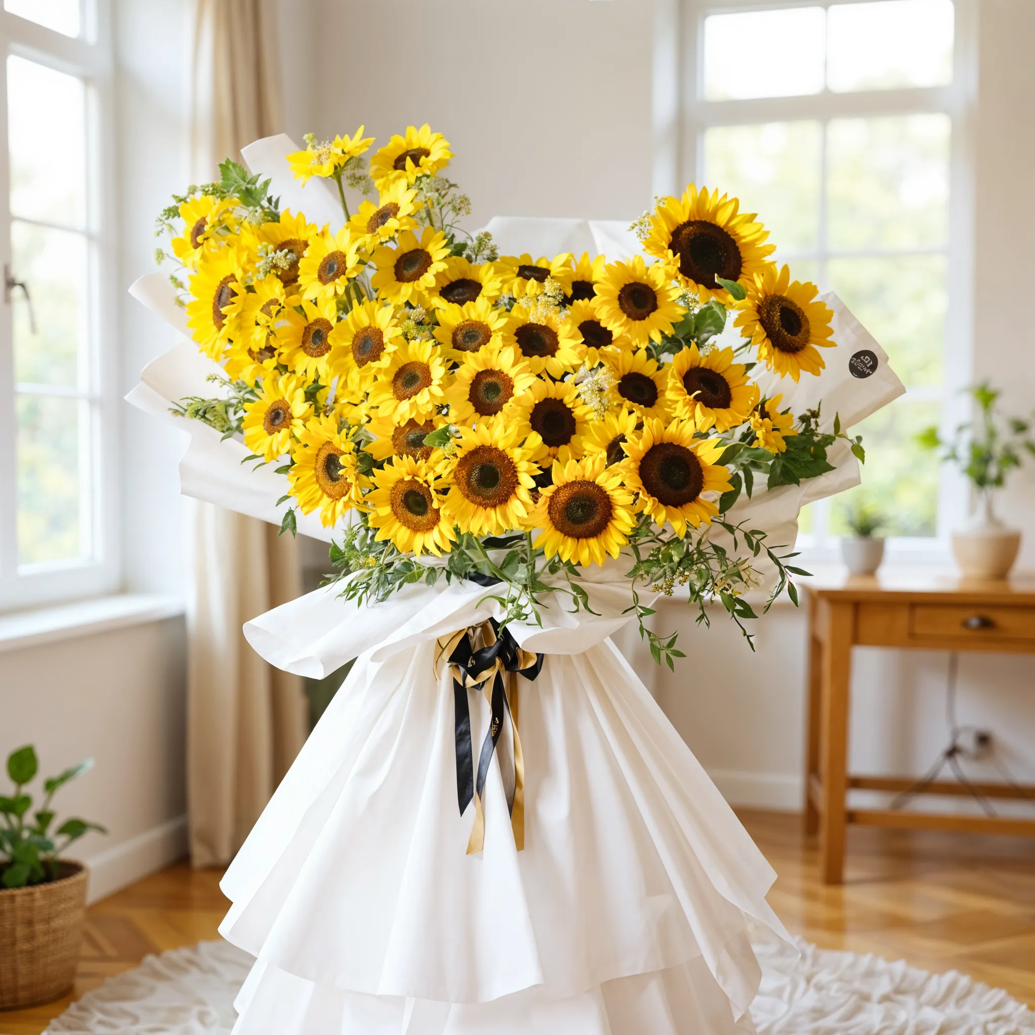 40 sunflowers